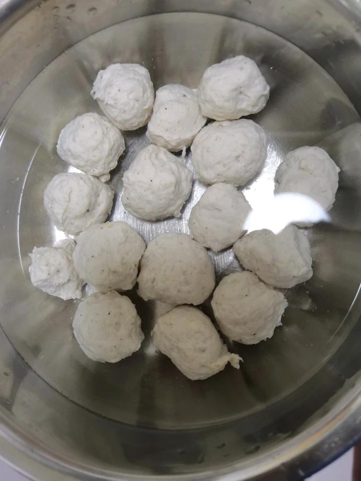 健康Q弹的鸡肉丸