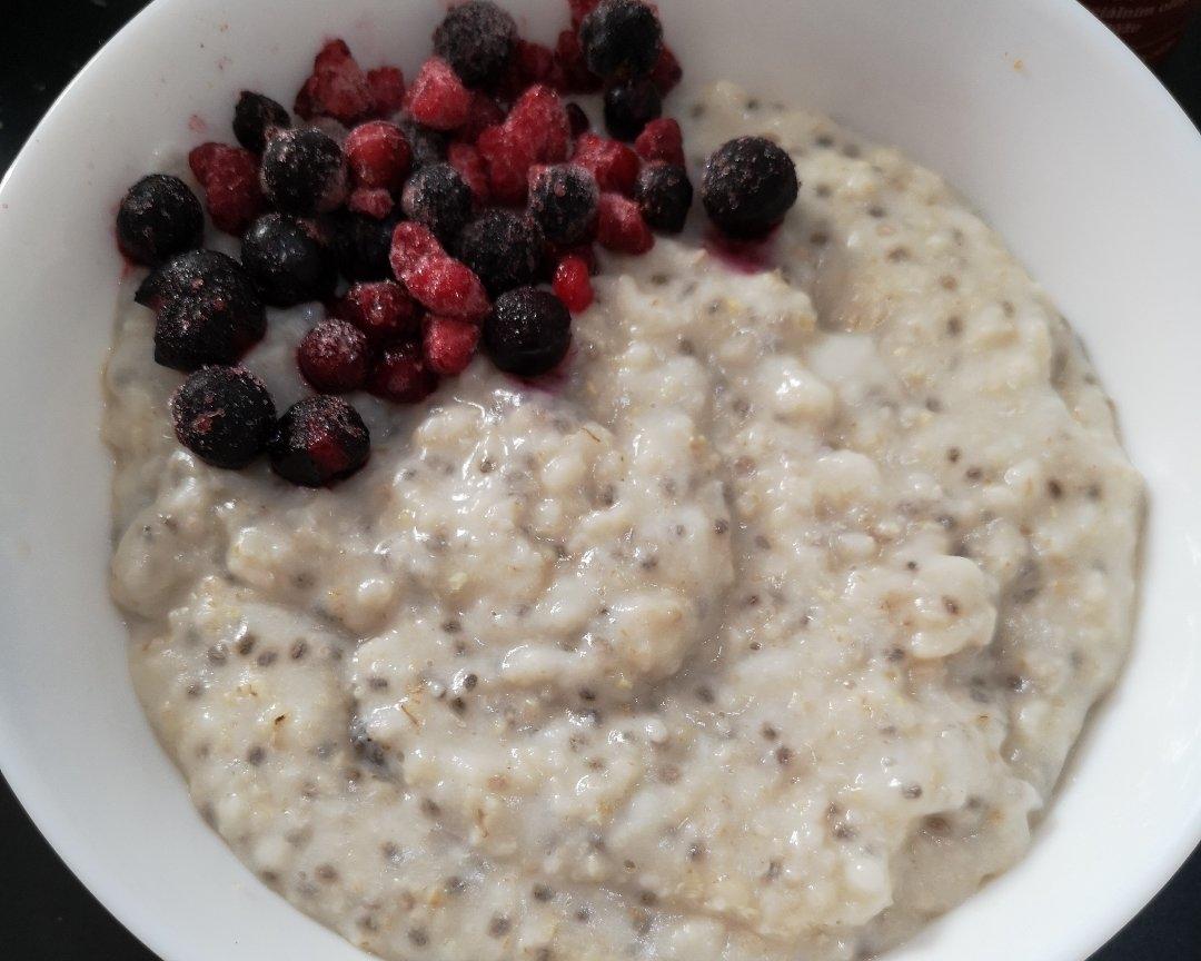 低卡奇亚籽燕麦布丁粥oatmeal