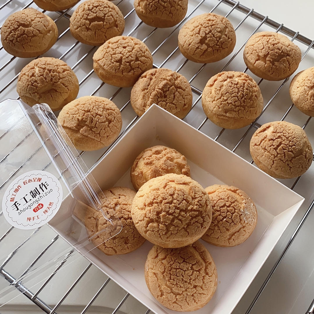 十分美味的酥皮泡芙