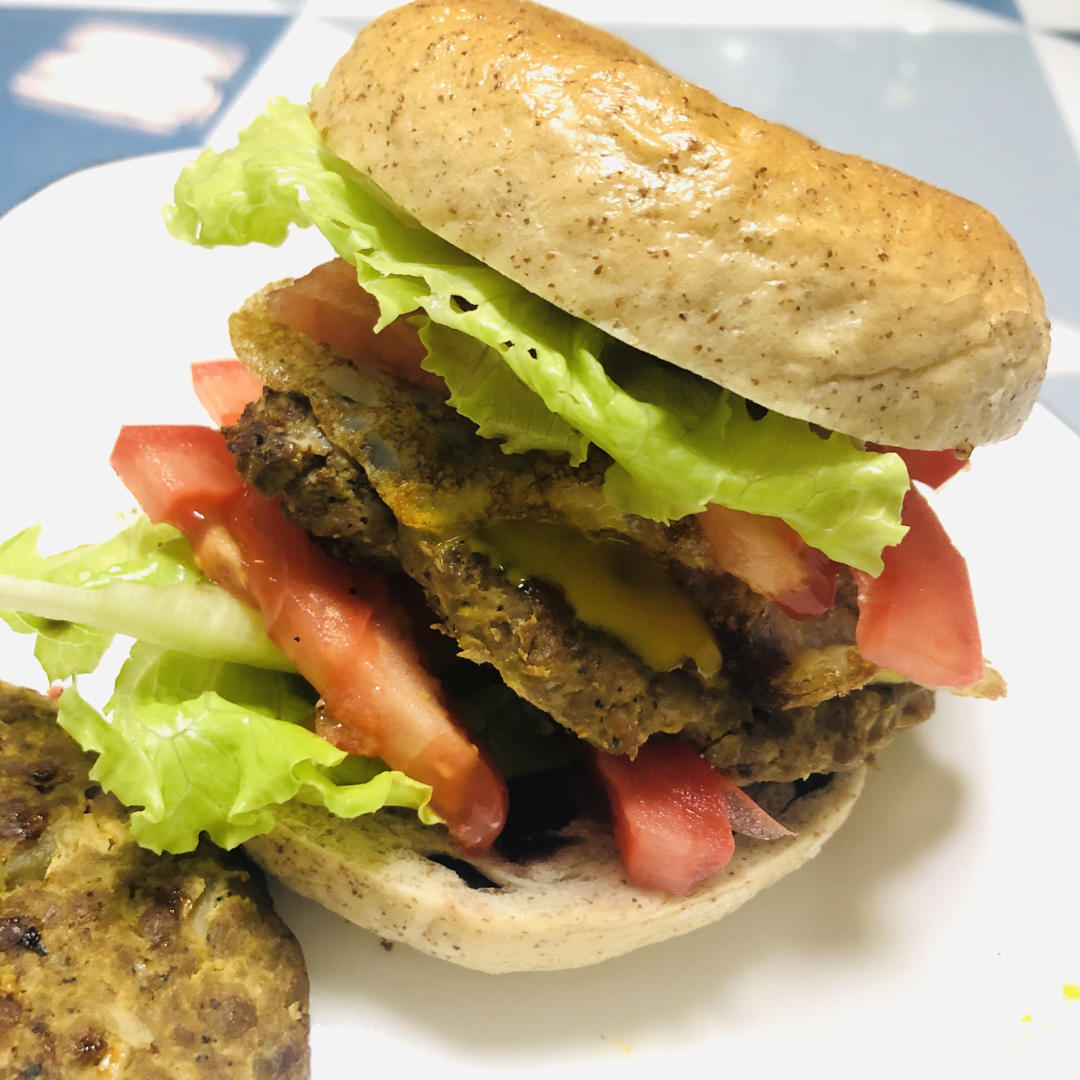 超详细汉堡牛肉饼｜附自制汉堡搭配#Healthymeals#减脂必撸16