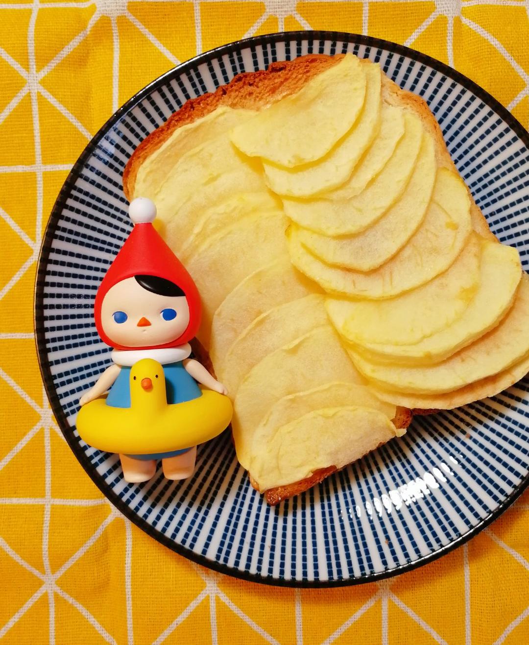 低热量吐司苹果派