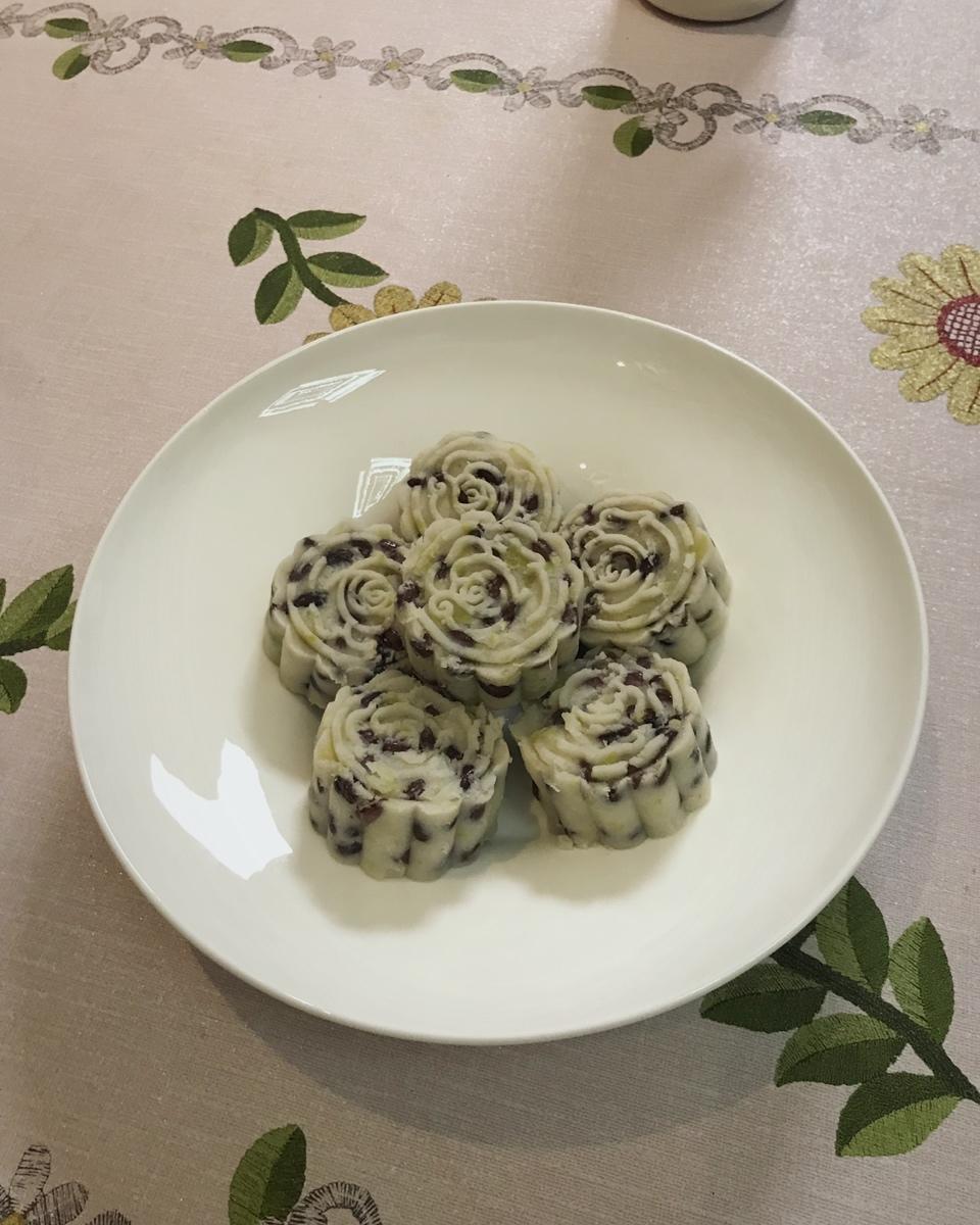 山药红豆糕
