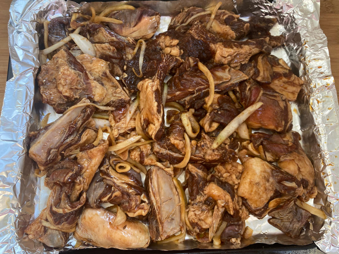 超好吃的烤羊排烤箱版