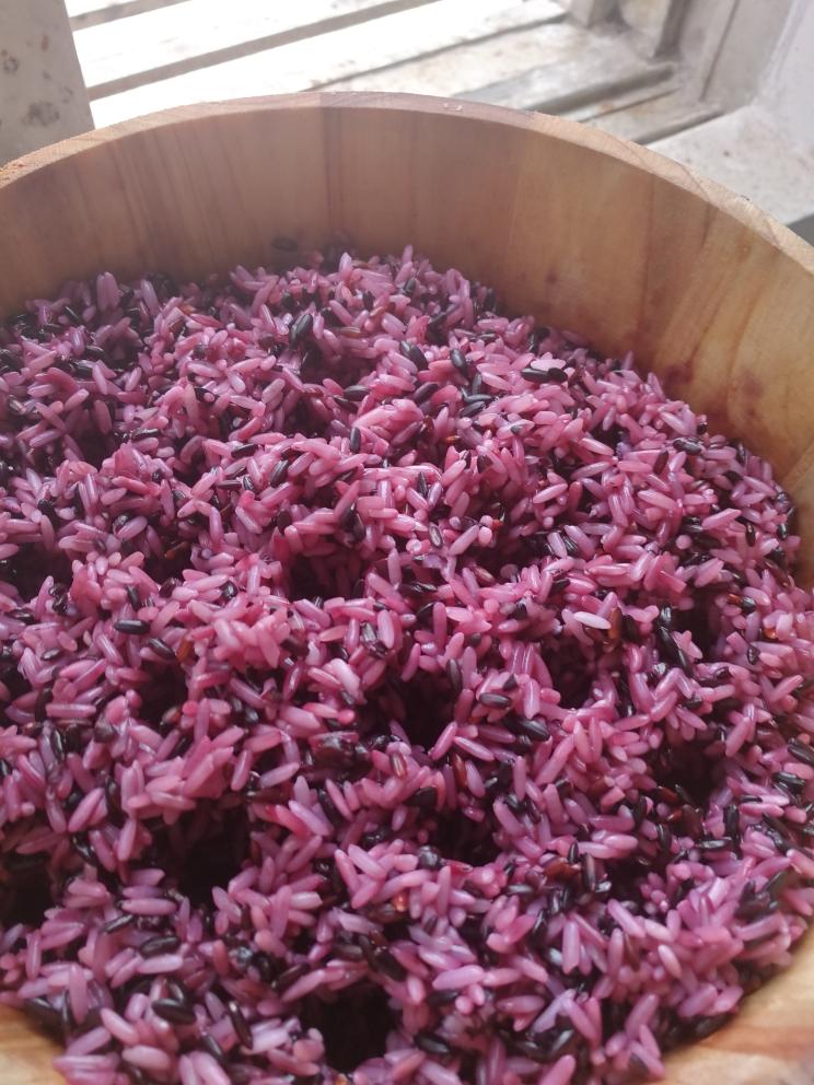 紫色糯米饭