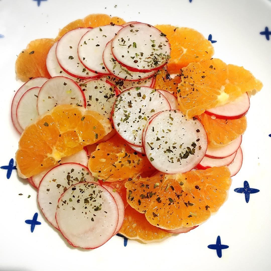 摩洛哥风味甜橙小萝卜沙拉