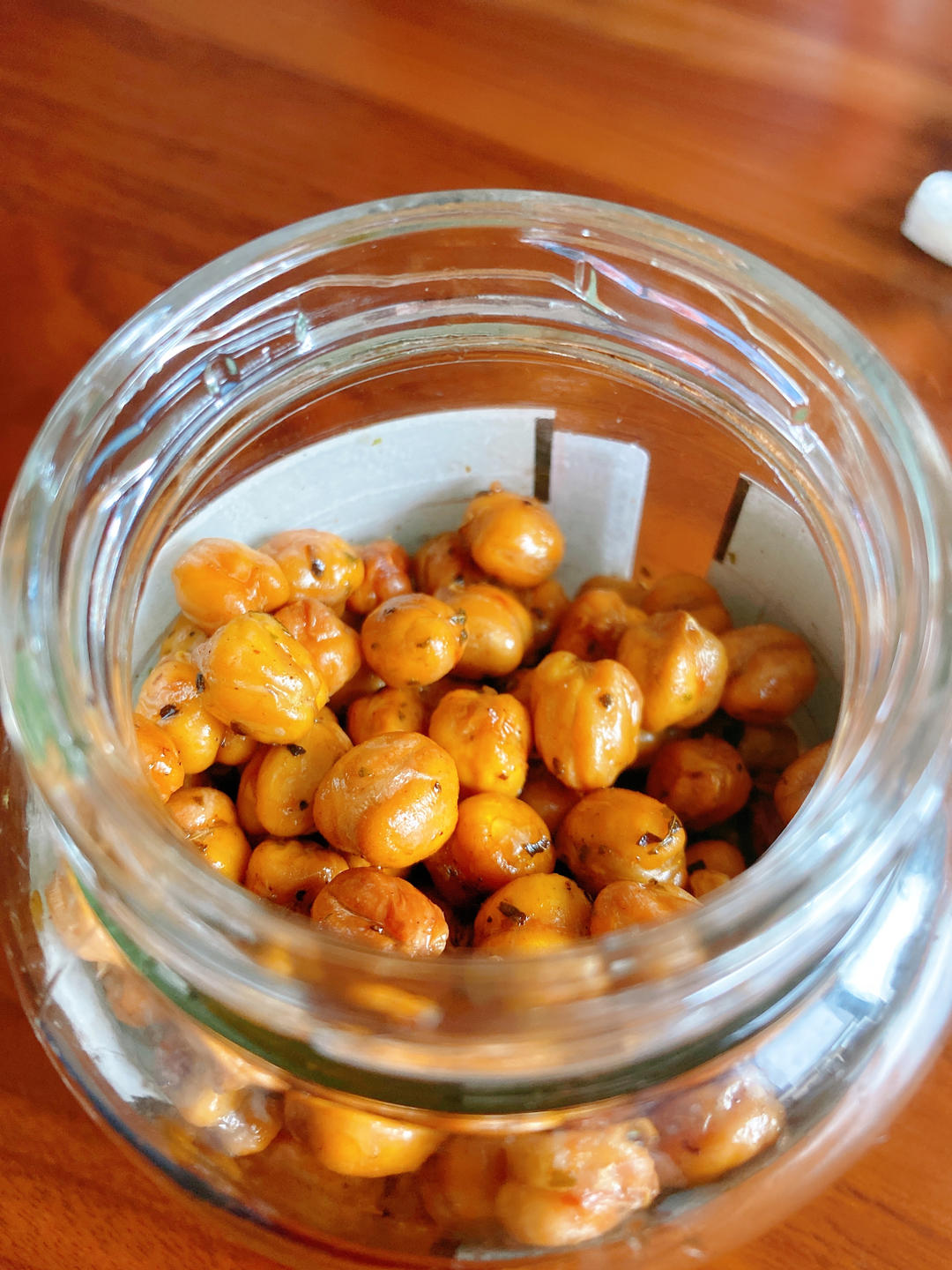 香酥烤鹰嘴豆｜减脂小零食（附快速煮豆方法，空气炸锅版）