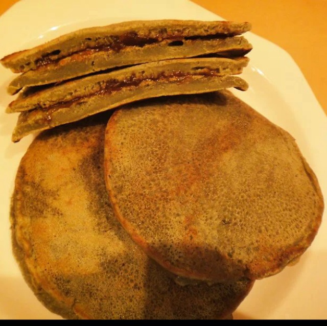 抹茶蜜豆铜锣烧