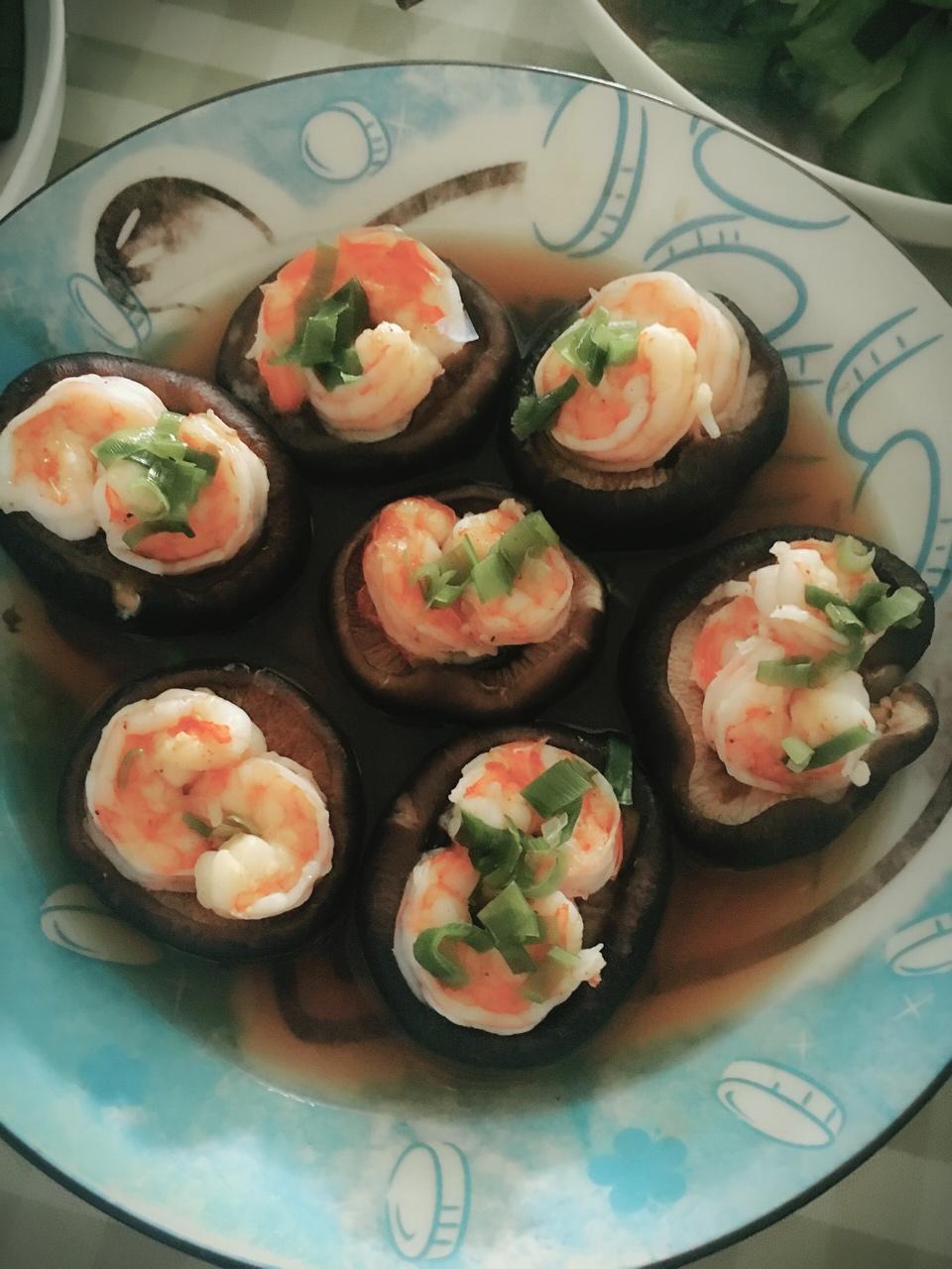 香菇蒸虾仁