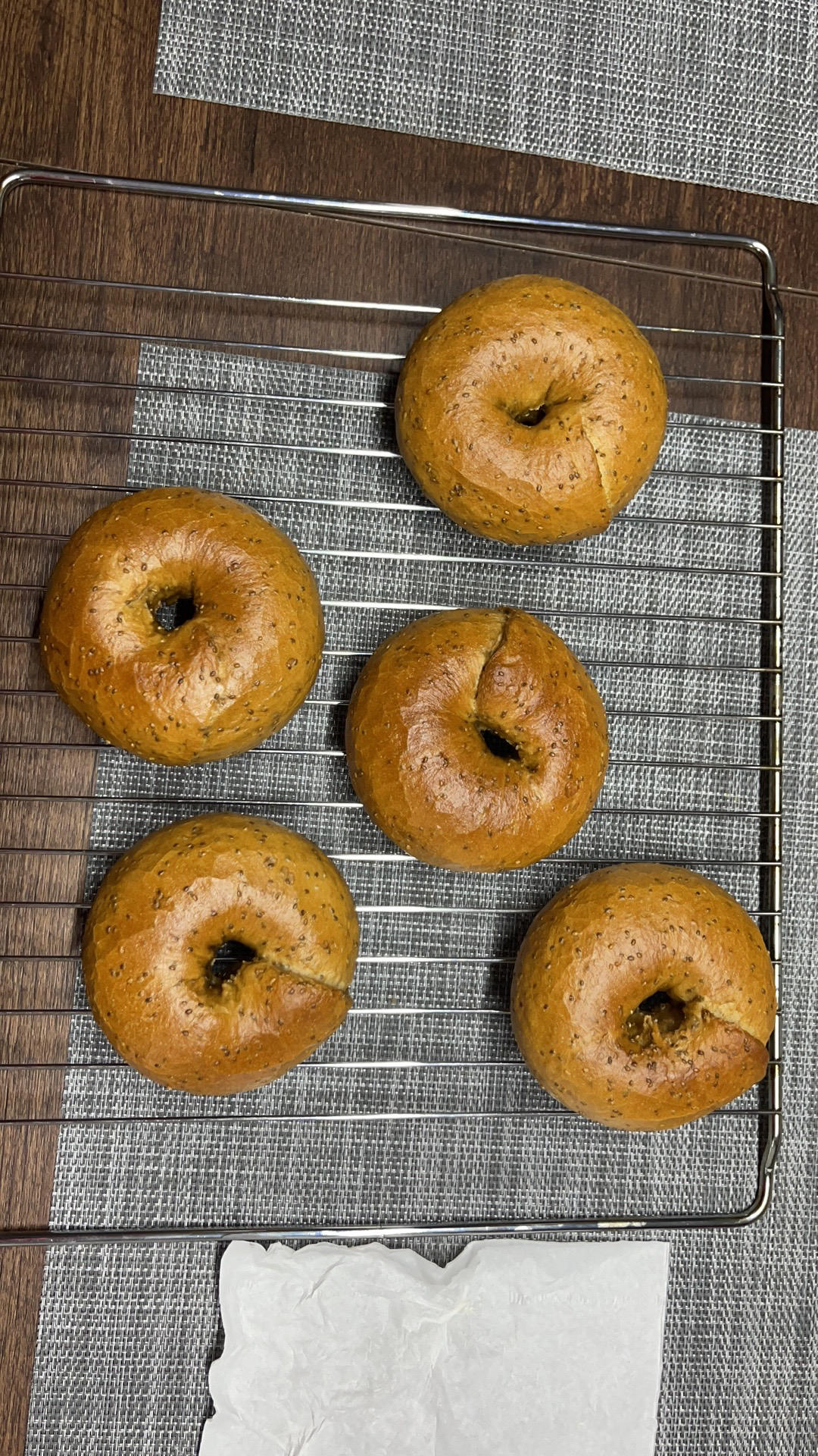 咖啡奇亚籽贝果