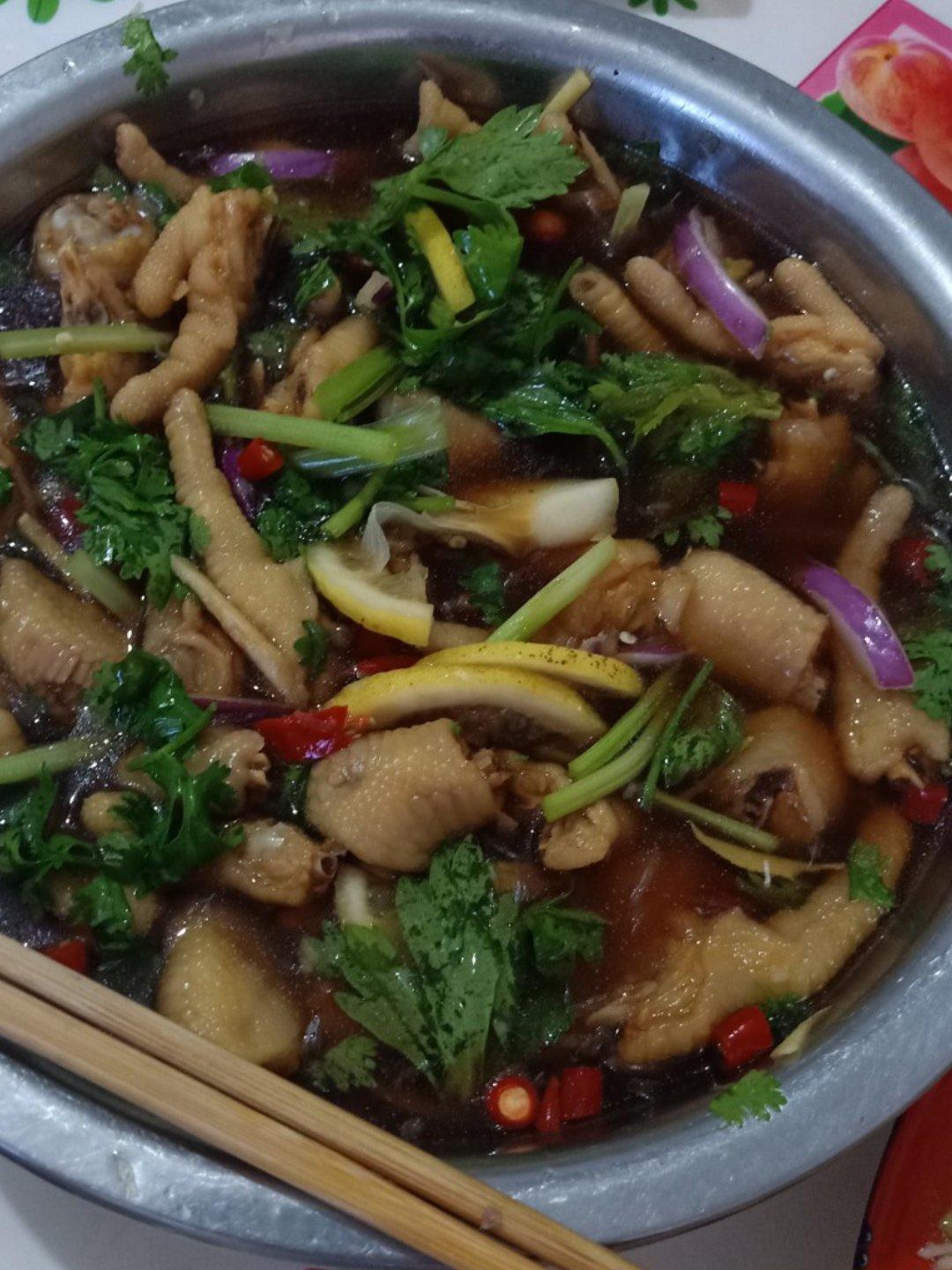 百吃不厌的柠檬鸡爪