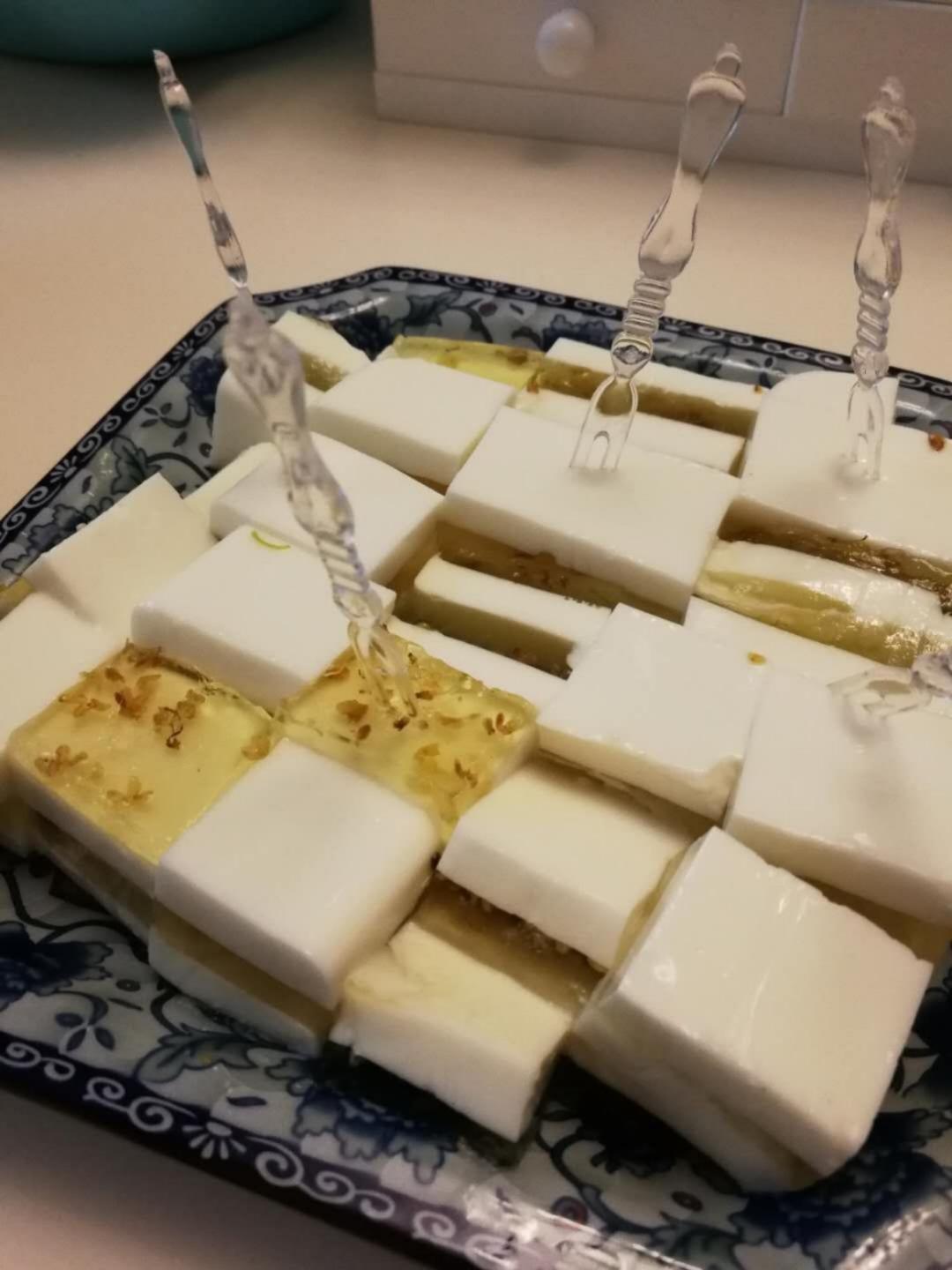 椰汁桂花糕
