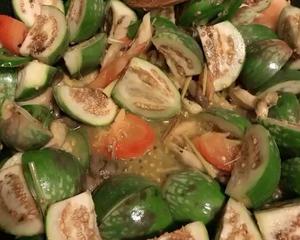 青咖喱炖泰国绿茄子-也许是你还未曾谋面的美食的做法 步骤8