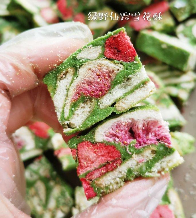 风靡吃货圈的雪花酥