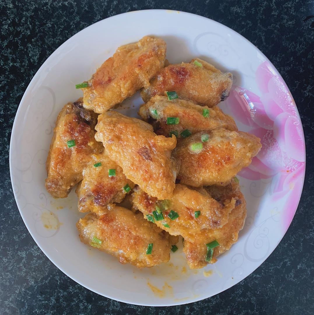 咸蛋黄鸡翅