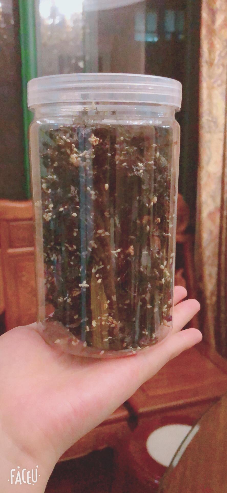 自制芝麻海苔的做法