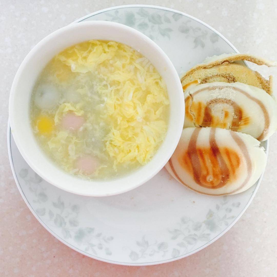 米酒蛋花小汤圆