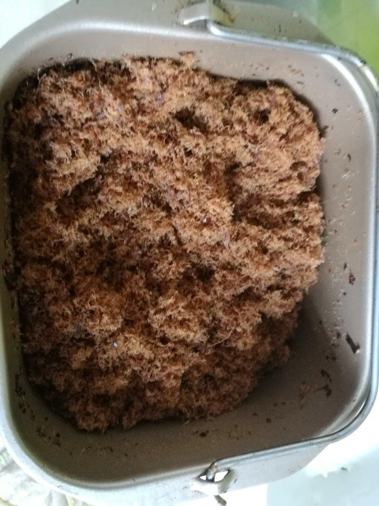 松下面包机105做美珍香海苔肉松