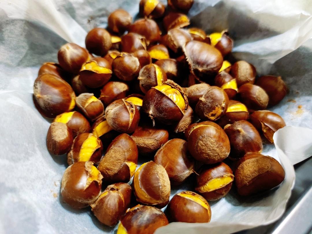 不用炒不用糖的“糖炒栗子”