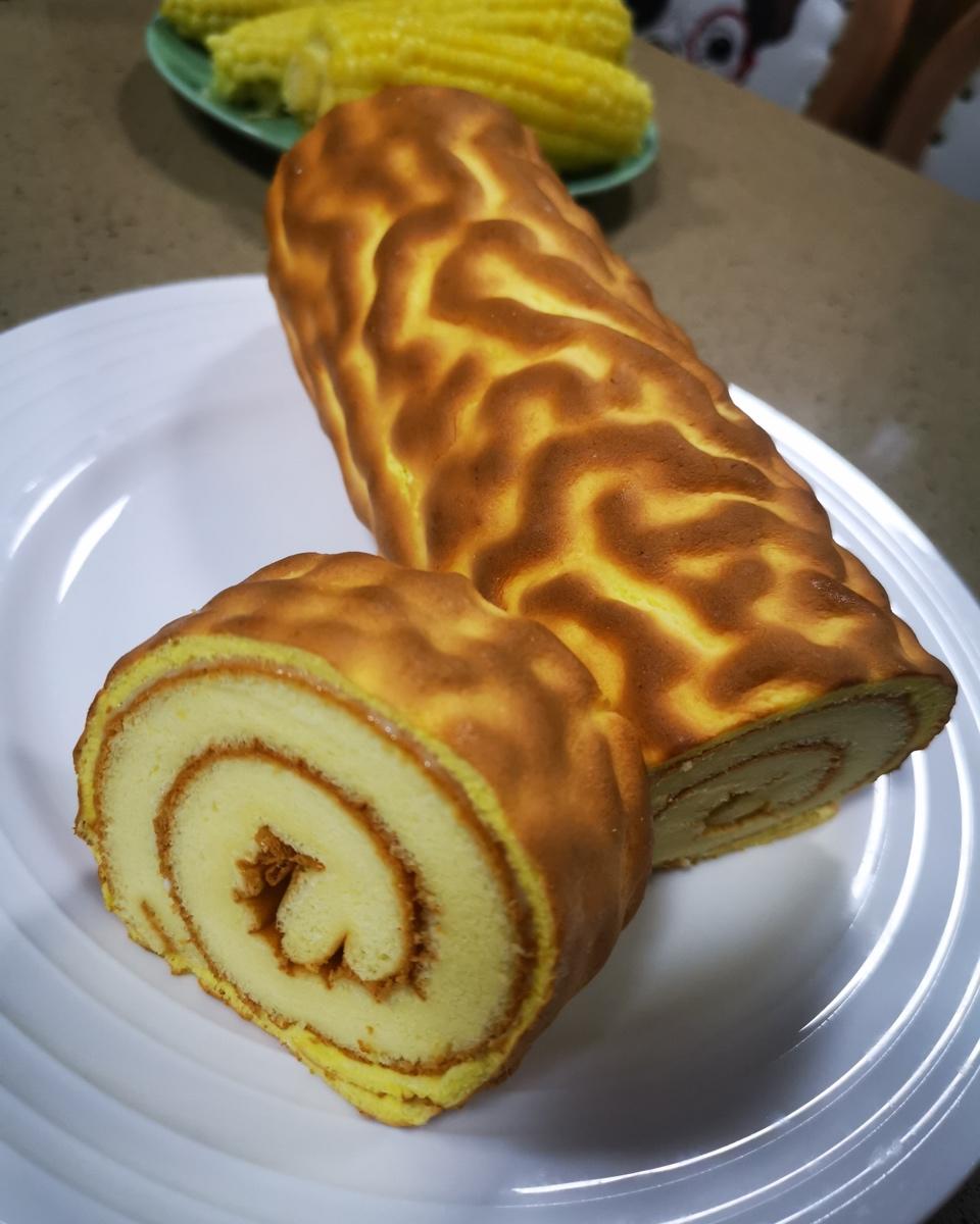 原味蛋糕卷(后蛋法)