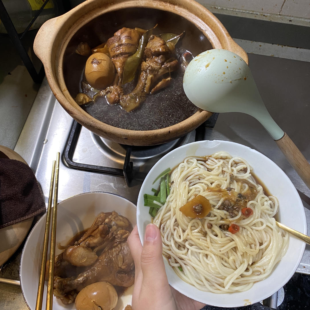爆好吃的卤鸡腿 卤蛋❗电饭煲 炒锅都可以做~