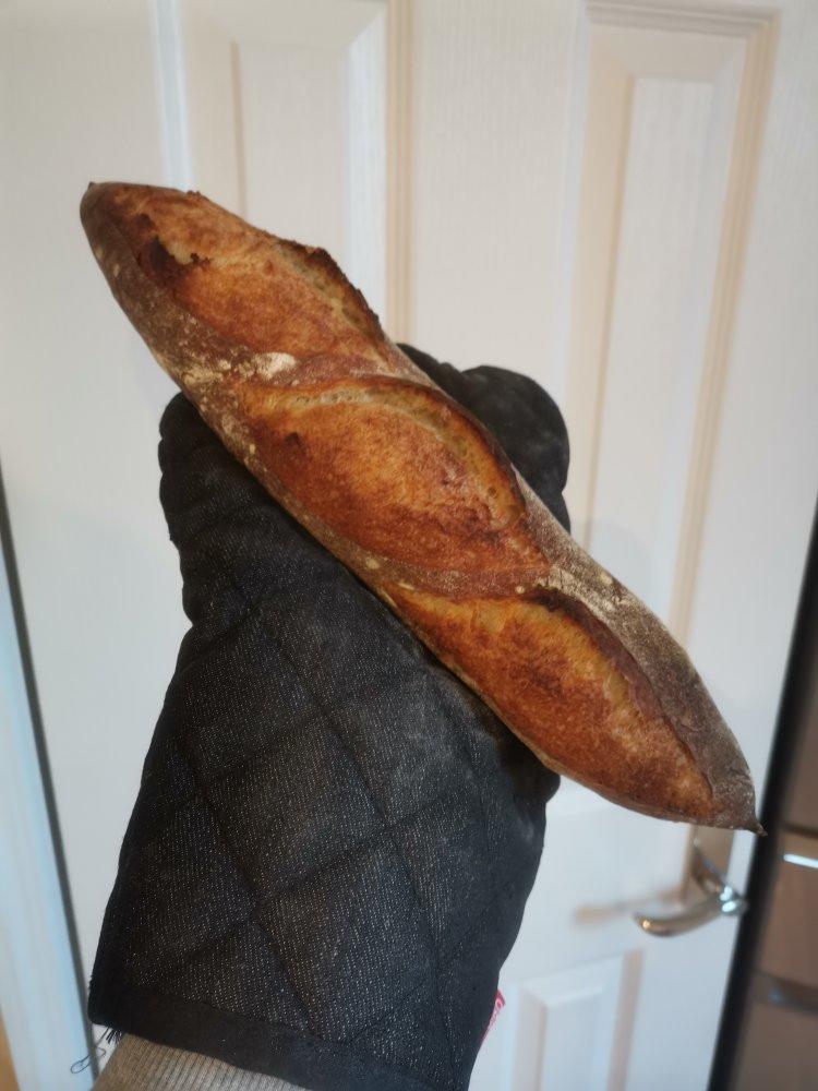 家用烤箱之简单的手揉法棍（全程动态示例）