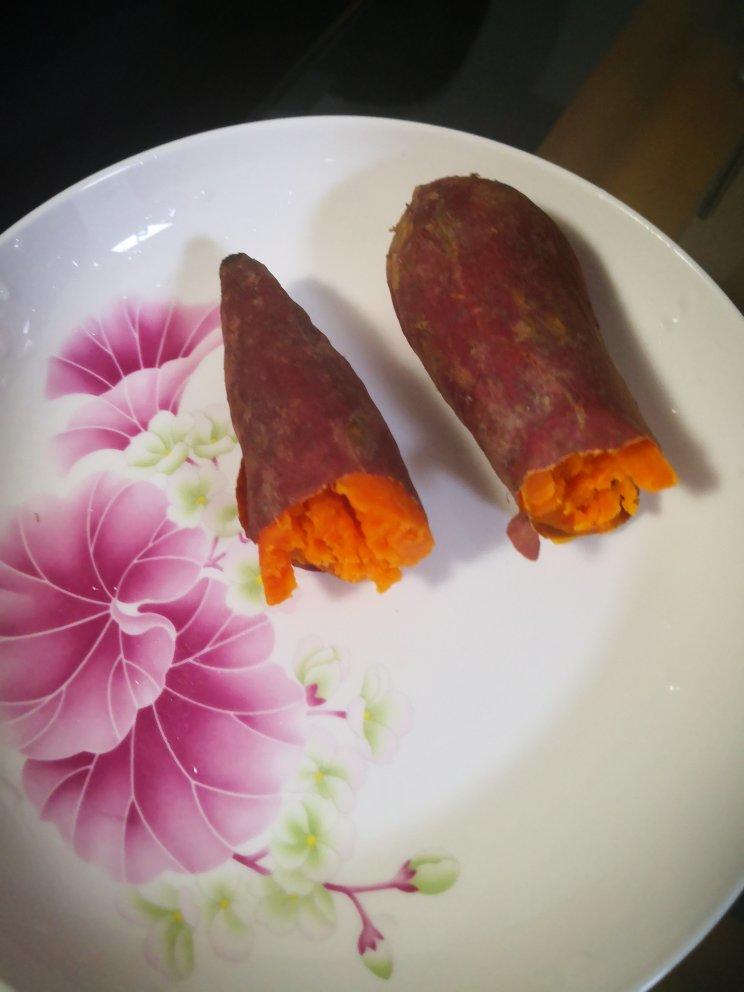 零失败微波炉烤红薯