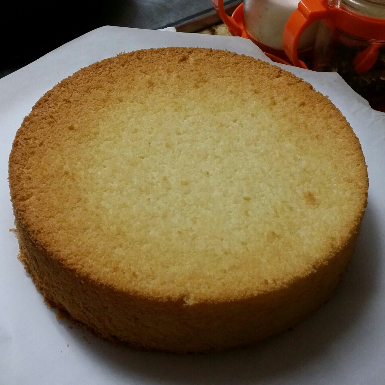 八寸戚风蛋糕
