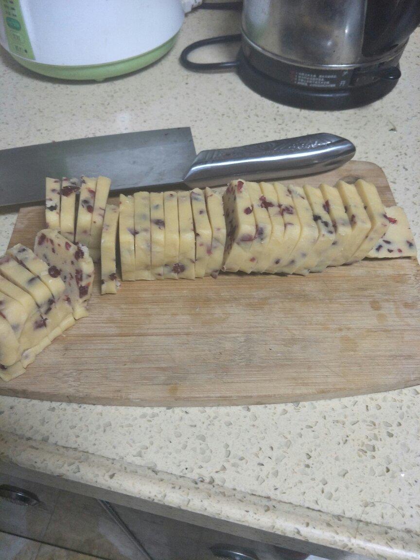 低糖少油版蔓越莓饼干