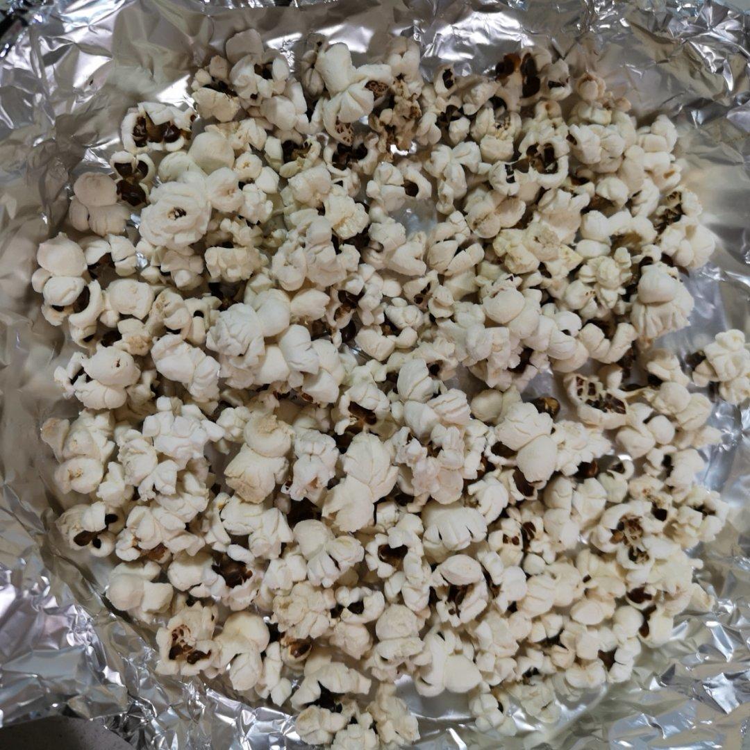 烤箱版无糖无油爆米花