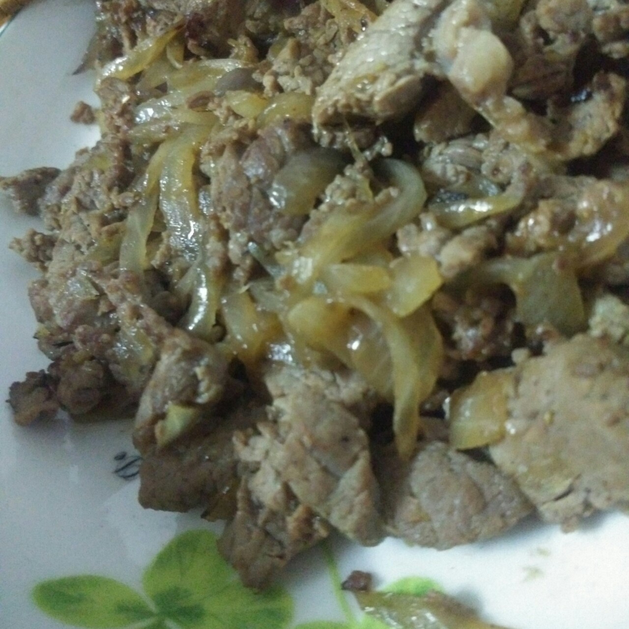洋葱孜然羊肉片