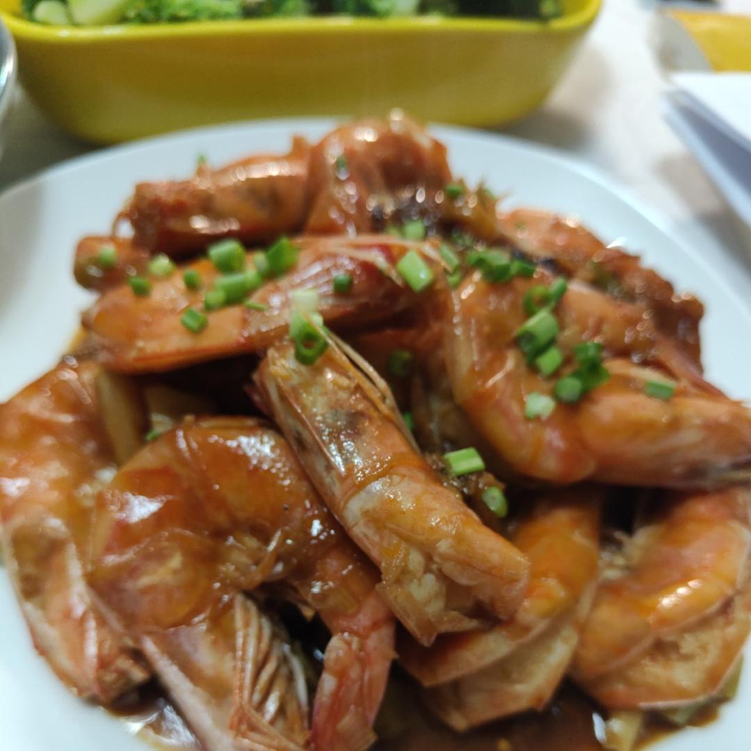 家庭版油焖大虾