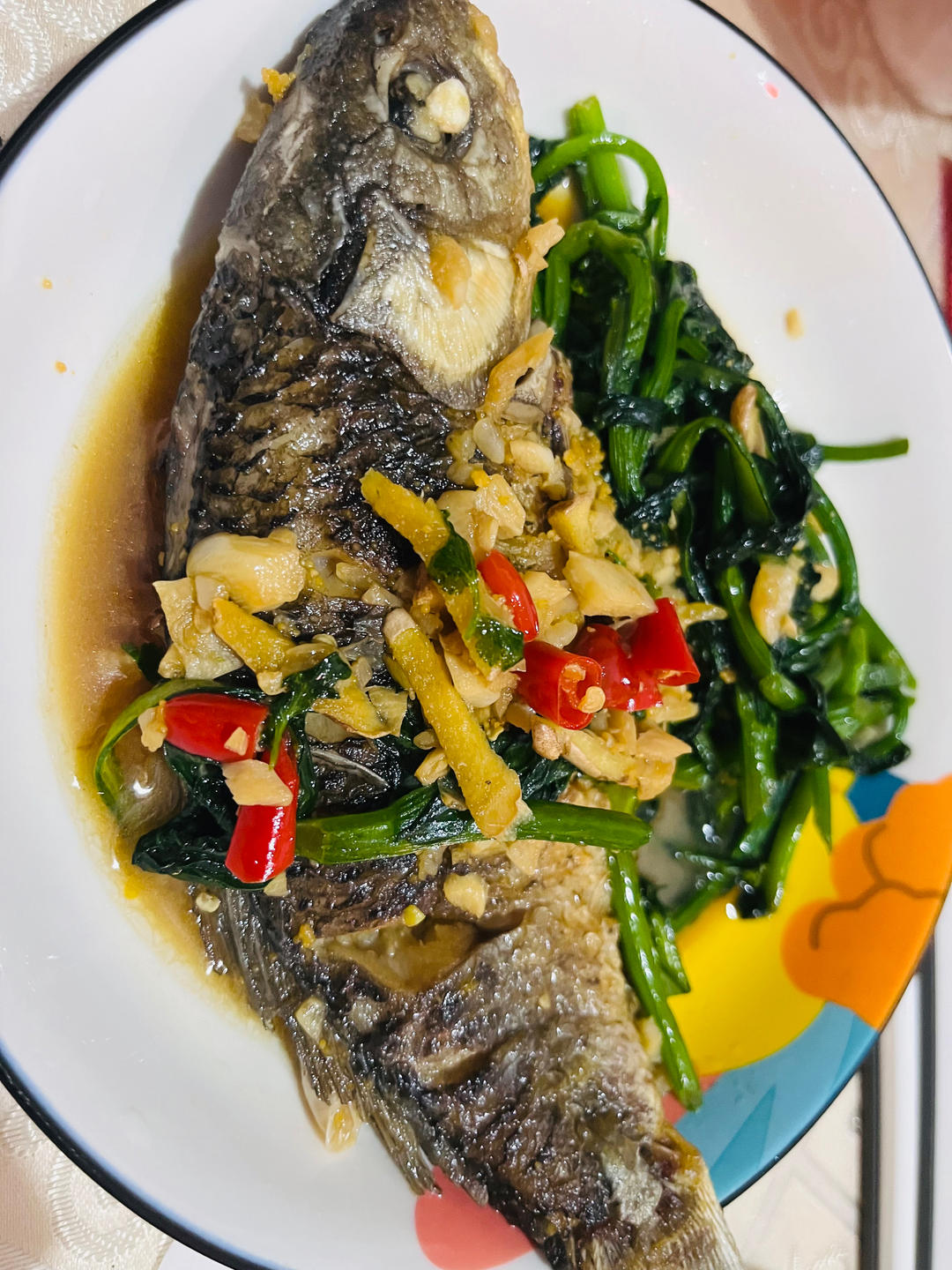 香煎鲫鱼（简单易做）