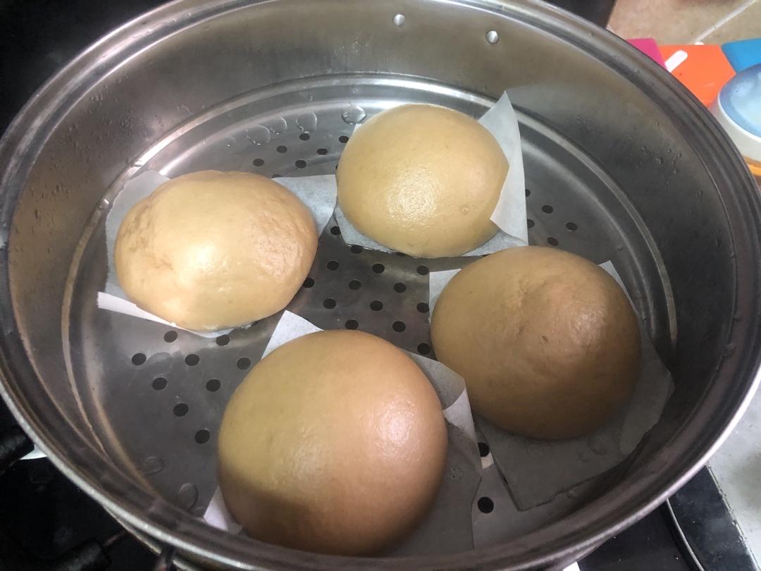 有着面包口感的红糖馒头（一次发酵）