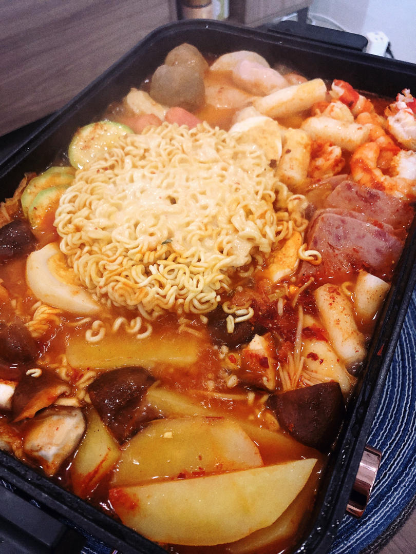韩国部队锅拉面锅（超好吃）