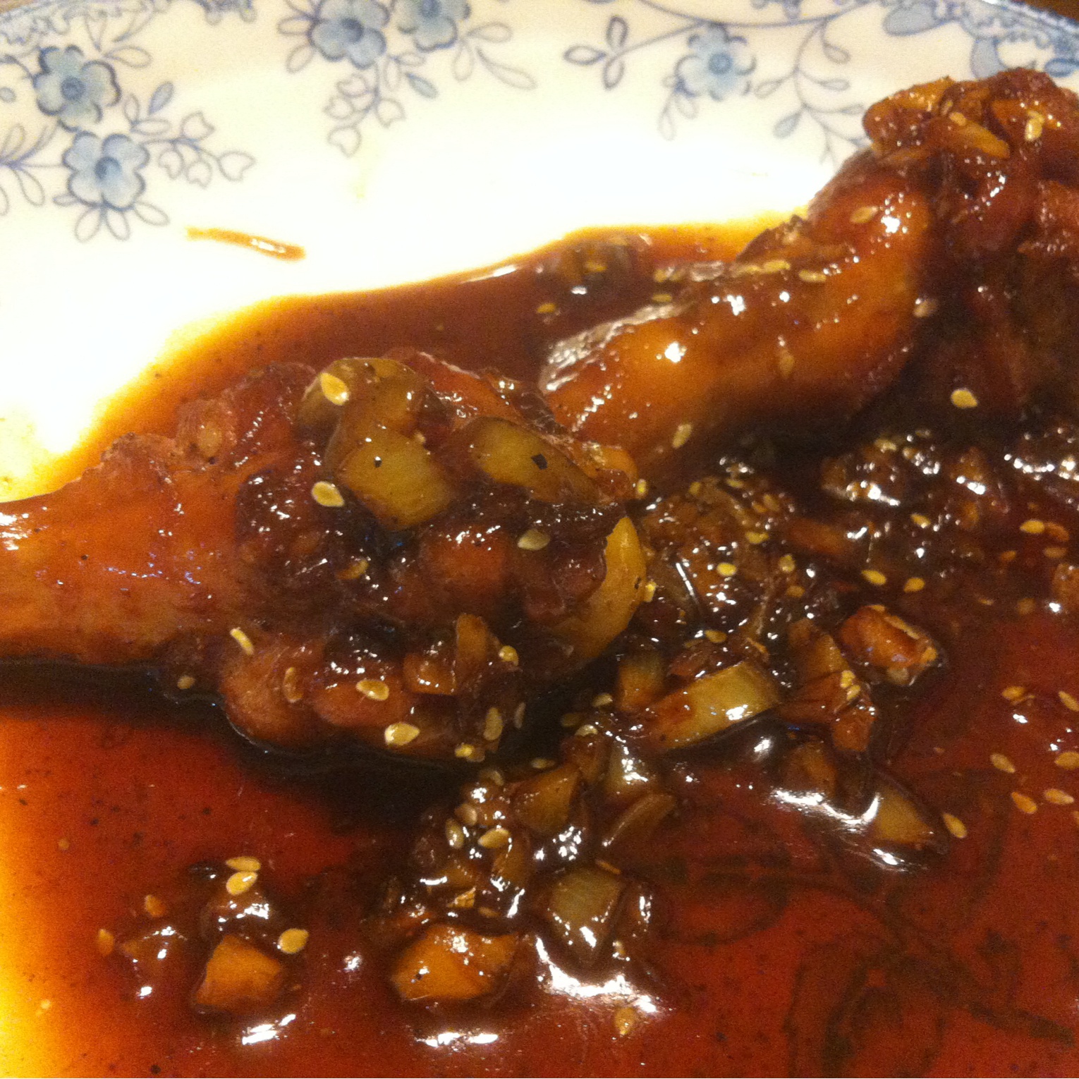 10分钟微波炉版健康红烧鸡腿