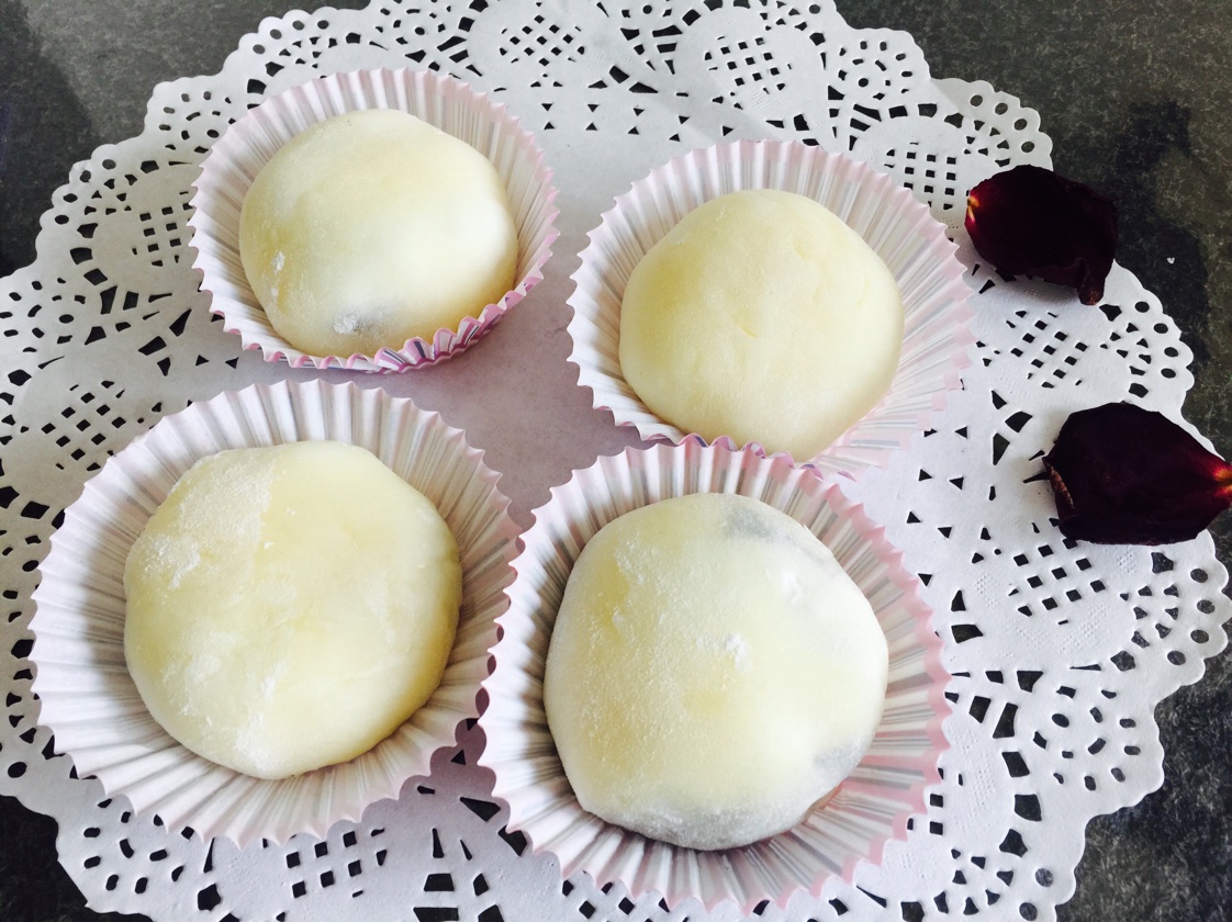 腹黑白胖子——奥利奥雪媚娘