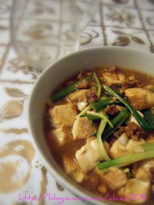 肉末烧豆腐的做法