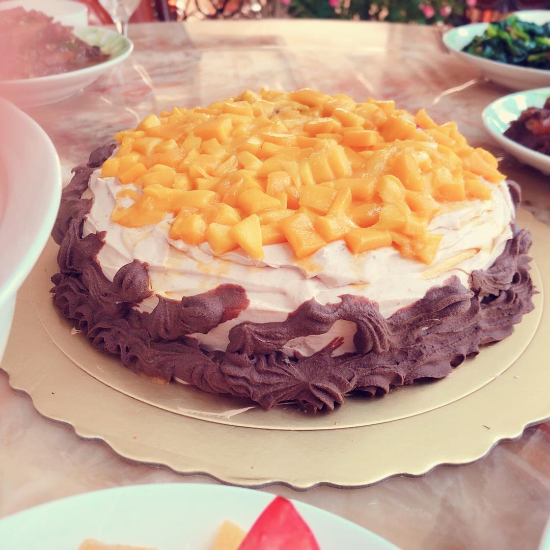 戚风蛋糕（8寸）生日蛋糕胚