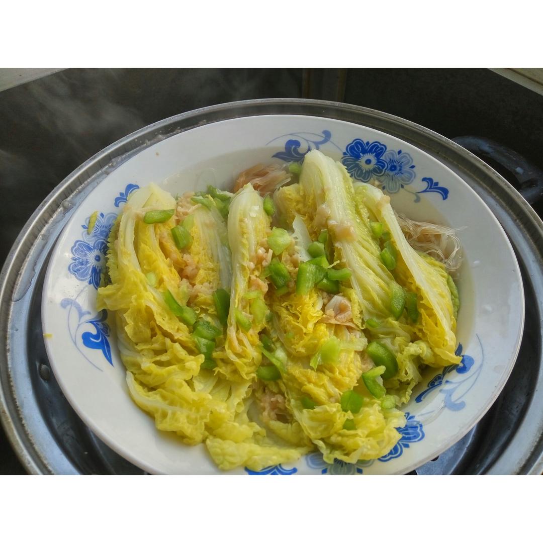 蒜蓉粉丝蒸娃娃菜