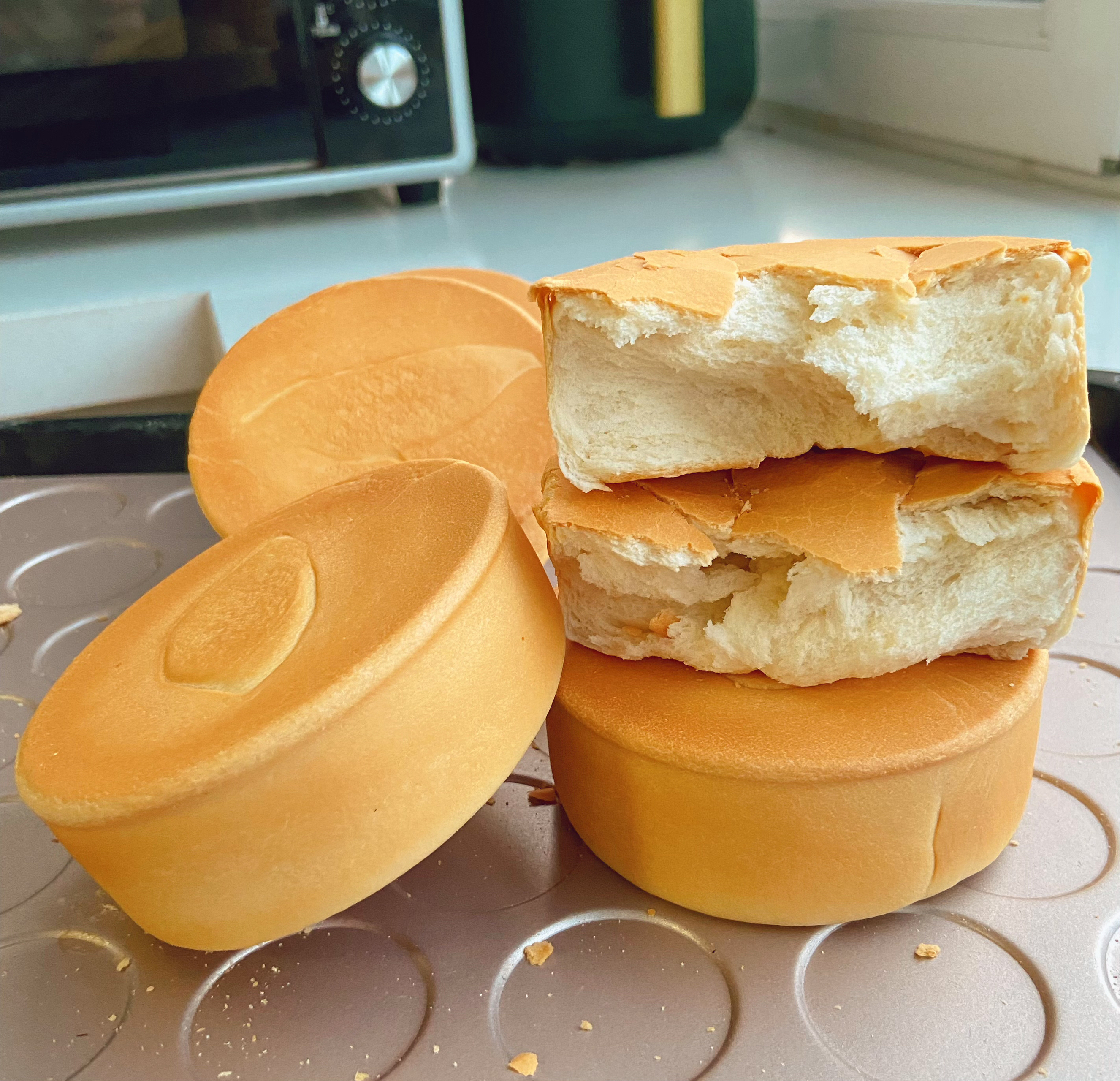 最最简单的🥖杉木奶香面包｜完胜经典杉木面包的做法 步骤23