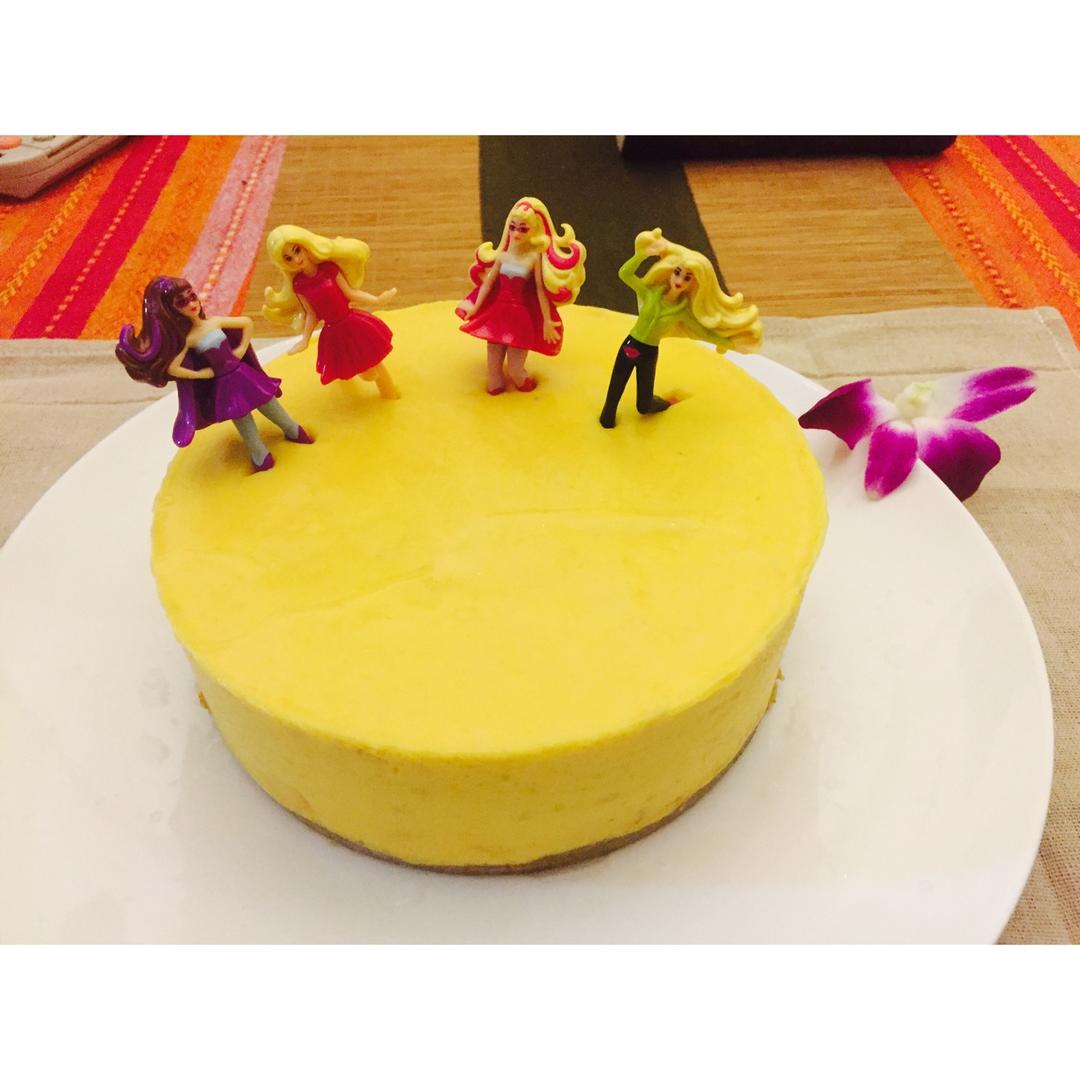 【视频】芒果慕斯（6寸） | 含镜面果胶配方