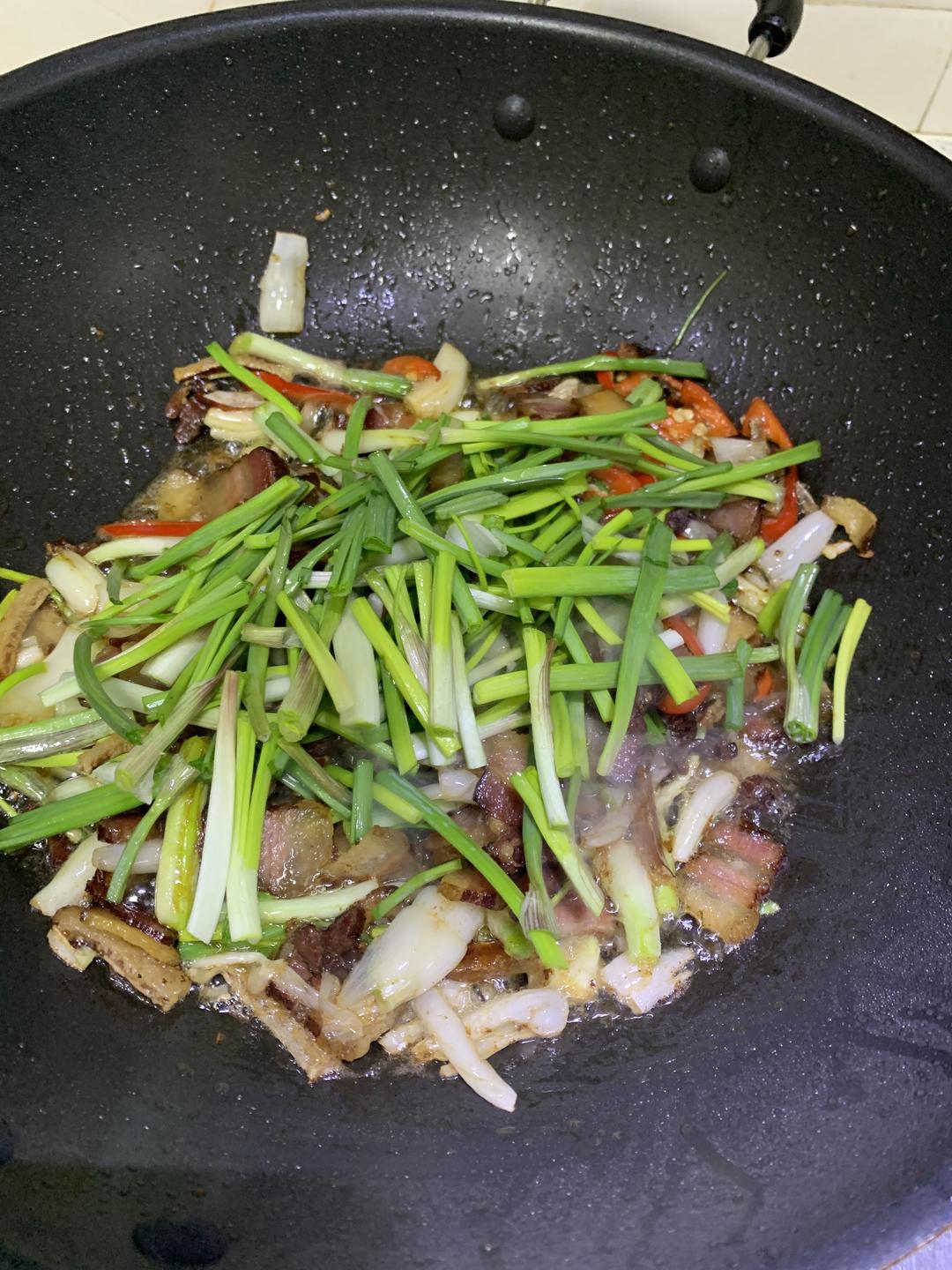 藠头炒腊肉