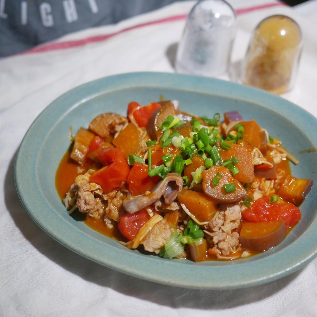 【食材包操作说明】芝士肉酱双茄煲