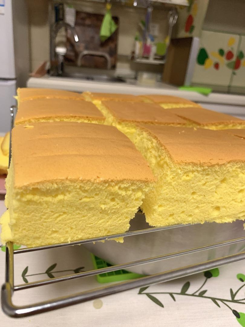 古早味蛋糕....烫面水浴法