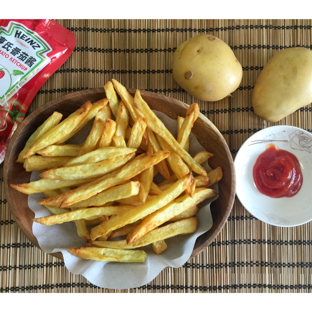 简易炸薯条