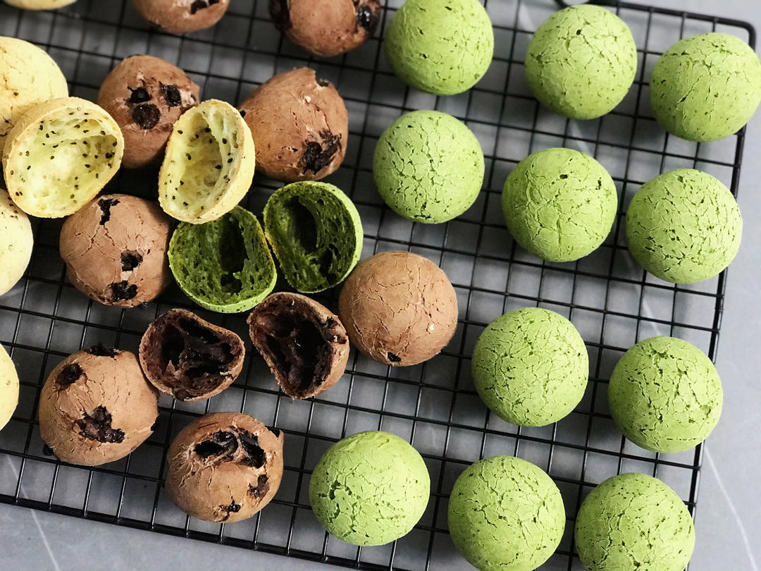 麻薯包 | 个个空心不塌陷