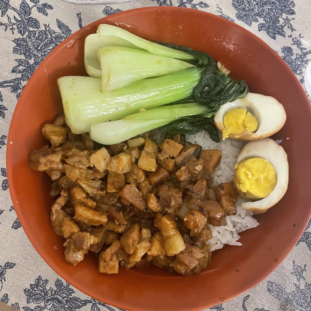 好吃到停不下来的卤肉饭
