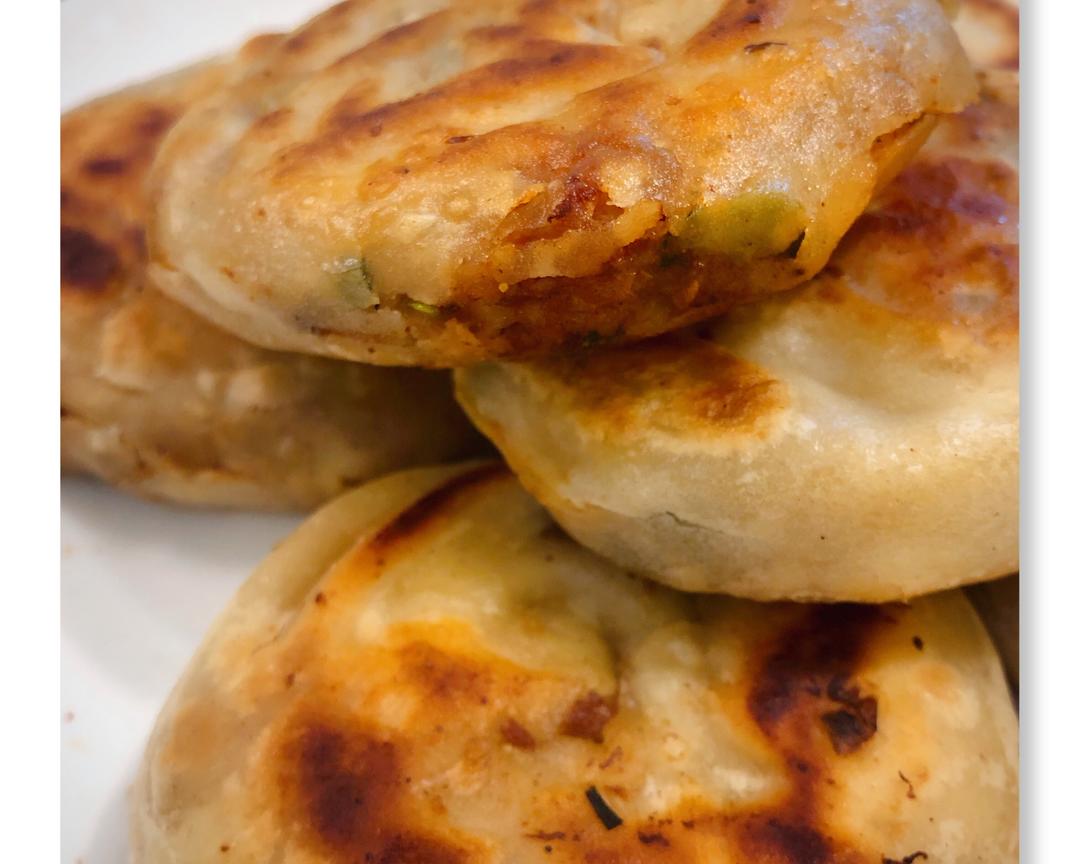 皮酥馅香比外面买的好吃的大肉馅饼