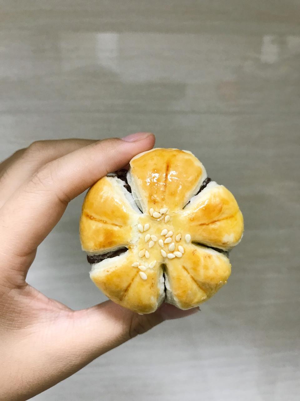香芋梅花酥