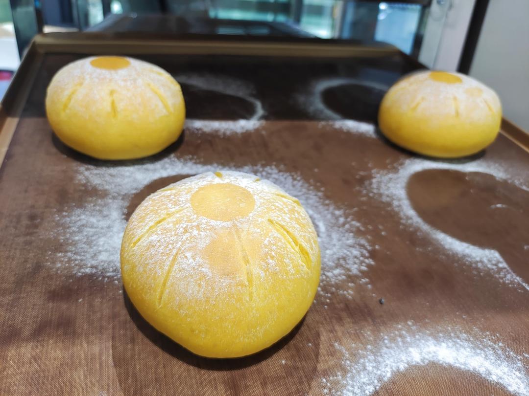 松软又好吃的南瓜乳酪软欧包❗️一次成功